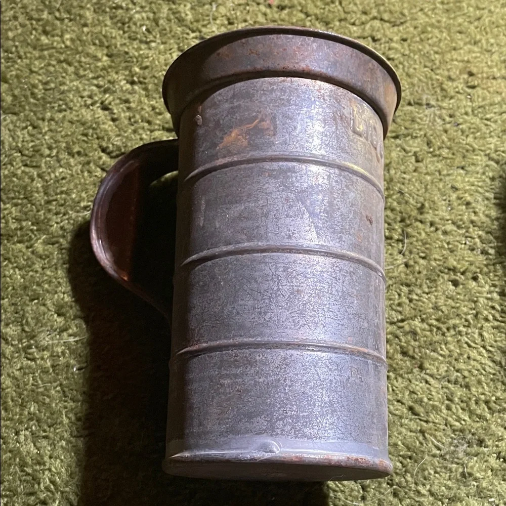 Vintage Metal Measuring Cup